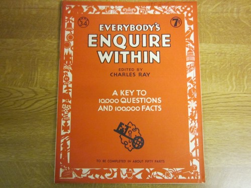 June 2nd 1938 enquire within - 1938,,