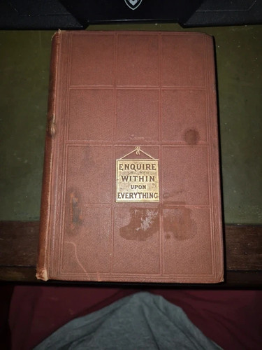 Enquire within upon - within,