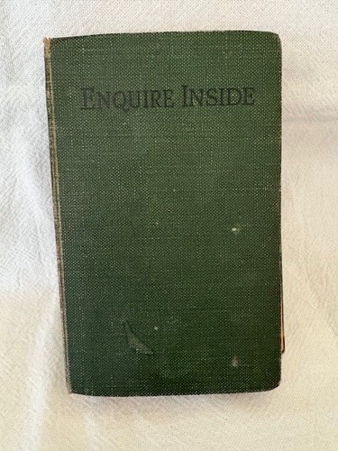 Vintage enquire inside - enquire,