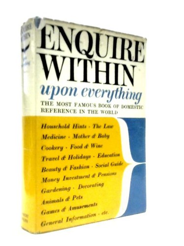 Enquire within upon everything - enquire,