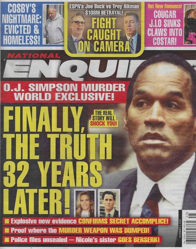 National enquirer magazine - national,