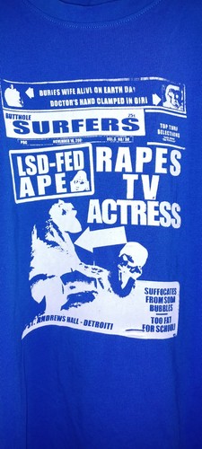Maglietta butthole surfers - maglietta,